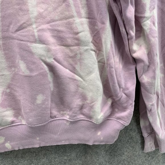 The North Face Sweater Men Small Adult Purple Hooded Pockets Drawstring Outdoors - Picture 9 of 10